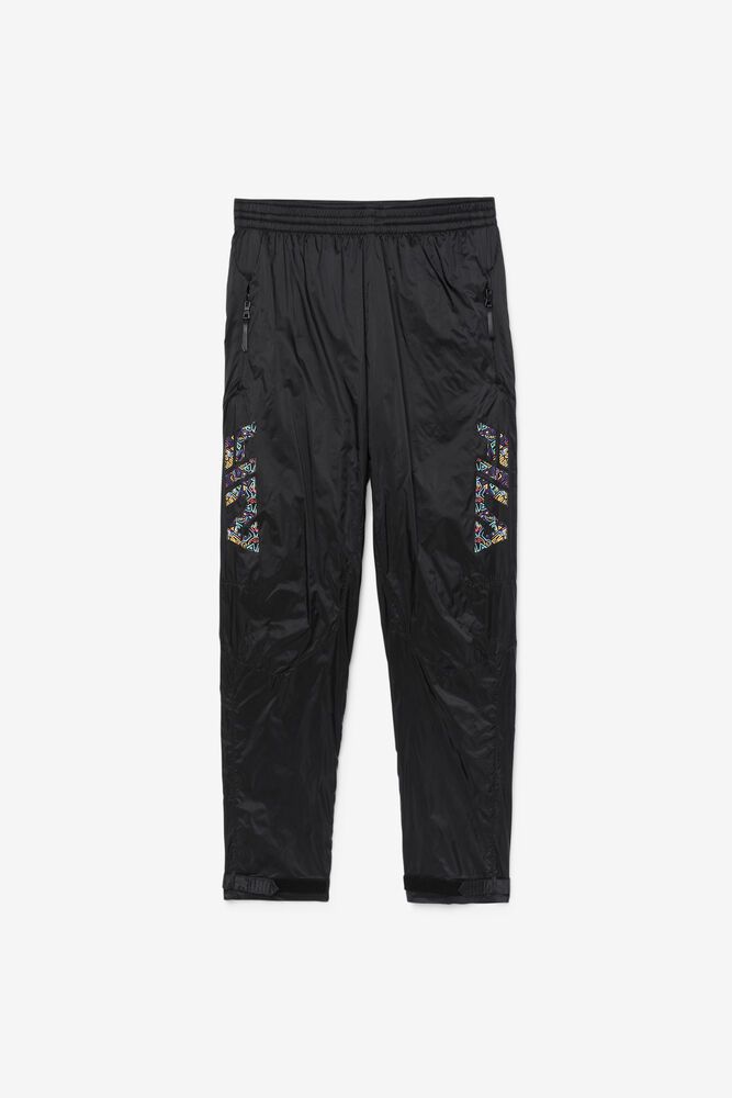 Fila Pants Mens Black - Tagg - Philippines 3106845-CR